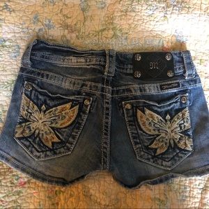 Miss Me Butterfly Shorts